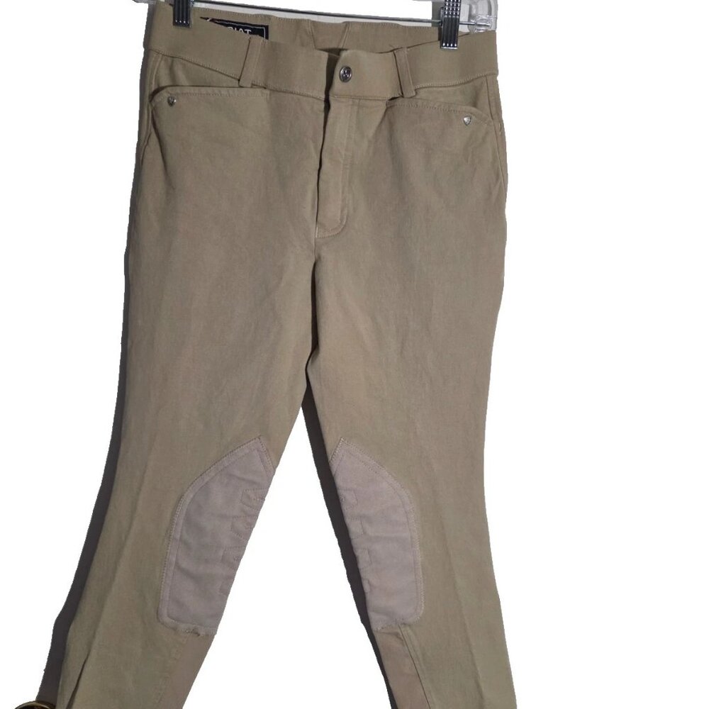 Ariat Riding Pants Tan Beige Equestrian Horse Jodhpurs Breeches